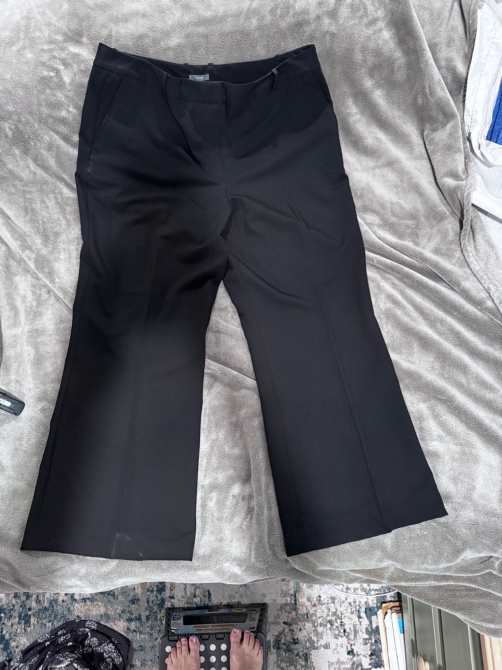 Womens Black Dress Pants - Classic Straight Fit